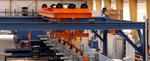 Ship loading gantry crane - REEL CMF - welding / for heavy loads
