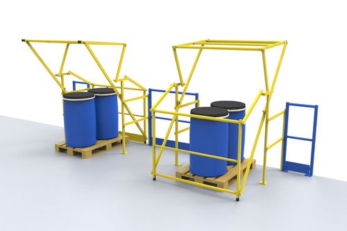Security safety pivot gate - Type B - TRIAX - swing