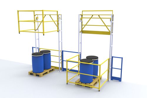 Security safety pivot gate - Type C - TRIAX