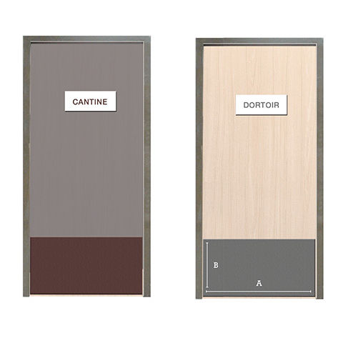 Flat seal - 607600 series - WATTELEZ - door
