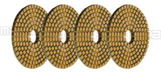 Diamond polishing pad - 2500 - 3000 rpm - MARMOELETTROMECCANICA