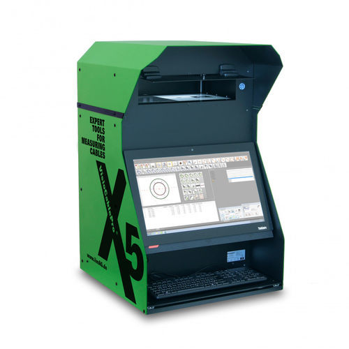 Cable measuring device - VCPX5 - iiM GmbH - wall thickness / geometry / digital