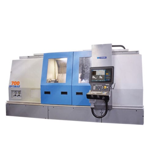 CNC lathe - OPTIMAB 700 - SOMAB - horizontal / 4-axis / inclined bed