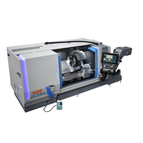 CNC lathe - DELTAMAB 400 - SOMAB - horizontal / 3-axis / slant bed