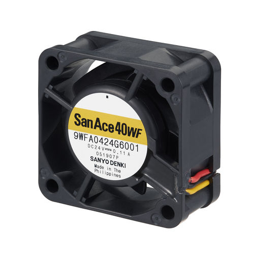 Axial electronic fan - 9WFA - SANYO DENKI EUROPE - cooling / DC / high-performance