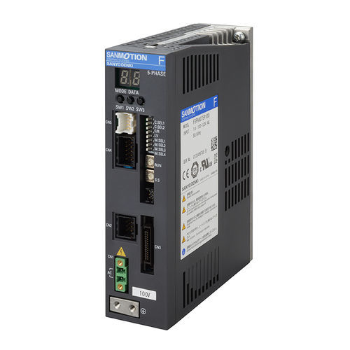 Five-phase stepper motor controller - F5PA - SANYO DENKI EUROPE - single-phase / compact / high-resolution
