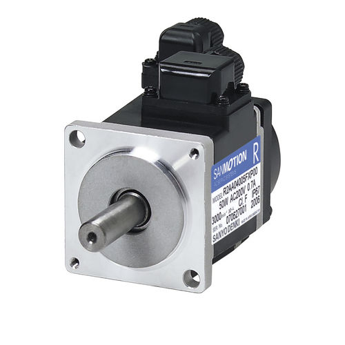 Brushless servomotor - R2GA - SANYO DENKI EUROPE - AC / 48 V / medium-inertia