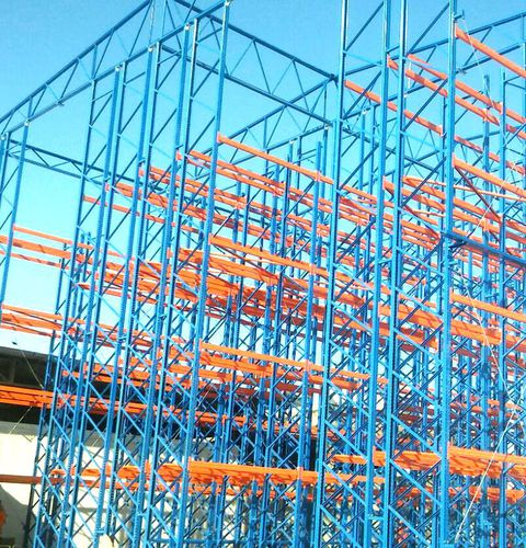 Storage warehouse shelving - ISO9001, ISO14001 | UN-DR0804 - Nanjing fuyuan technology co.,ltd - for heavy loads / drive-in/drive-through pallet
