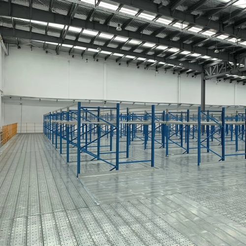 Industrial mezzanine with racking system - ISO9001,ISO14001,CE - Nanjing fuyuan technology co.,ltd - multi-tier / pallet rack / custom-made