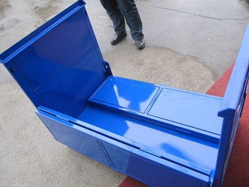Metal pallet box - UN-PB0804 - Nanjing fuyuan technology co.,ltd - storage