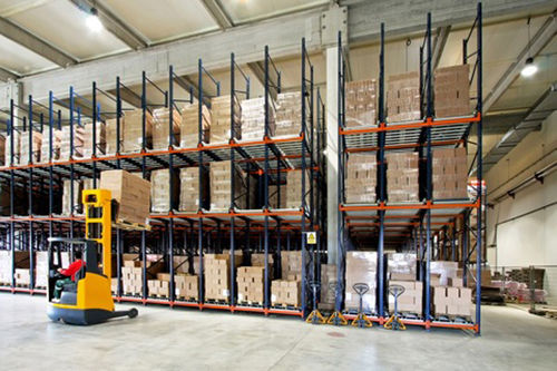 Storage warehouse shelving - ISO9001,ISO14001 | UN-GR0805 - Nanjing fuyuan technology co.,ltd - dynamic / for heavy loads / for boxes