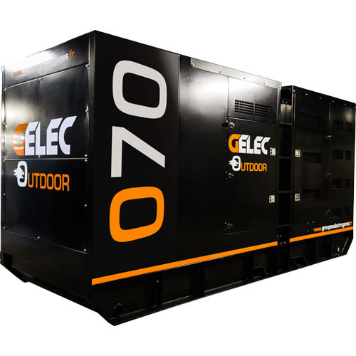 Outdoor generator set - 70YC TRI-EURO 3  - GELEC ENERGY - diesel / three-phase / stationary