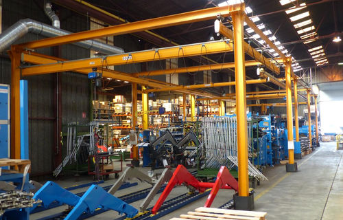 Guide rail - ADC - carrier / aluminum / roller