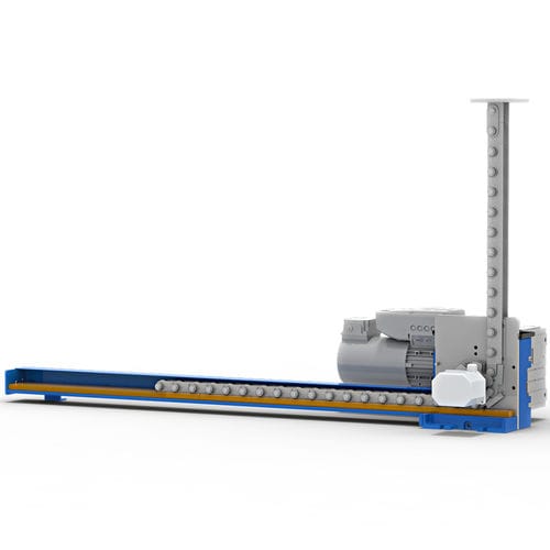 Electric cylinder - HD Lift - SERAPID - telescopic / rigid chain / steel