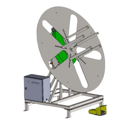 Hydraulic hose reel - DM1500P - CLAVEL - motorized / fixed