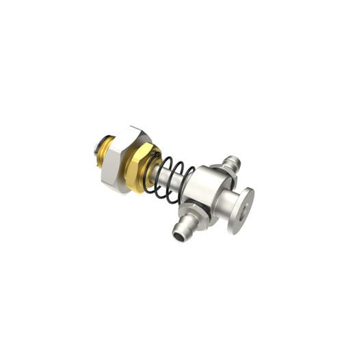 Compression spring - ERC AP C10 - NOVACOM - cylindrical / stainless steel / brass