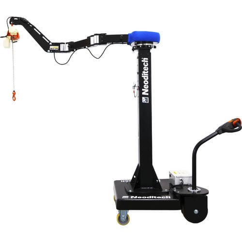 Pillar jib crane - PM140 series - NEODITECH - articulated / lifting / manual