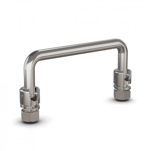 Folding handle - 19-1-9004 - PINET INDUSTRIE - door / steel / U-shaped