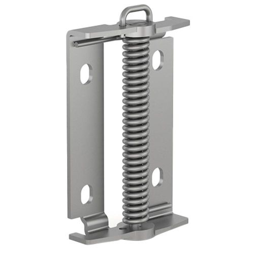 Spring hinge - 71-1-3939 - PINET INDUSTRIE - stainless steel