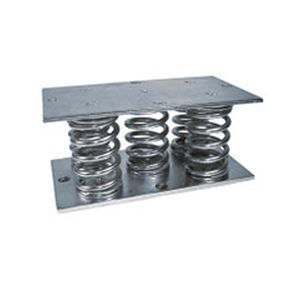 Rectangular anti-vibration mount - 5M6M9M2500 - LESOL - steel / for machines / spring damper