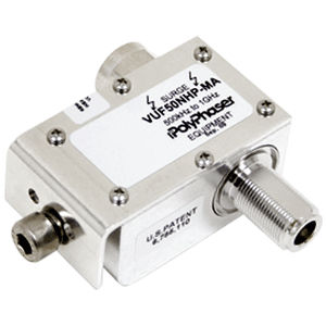 Type 1 surge arrester - VUF50NHP-MA - PolyPhaser | Transtector - for radiofrequency applications / telecommunications / in-line