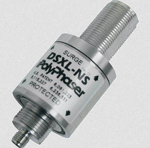 Type 1 surge arrester - DSXL-NS - PolyPhaser | Transtector - for radiofrequency applications / telecommunications / in-line