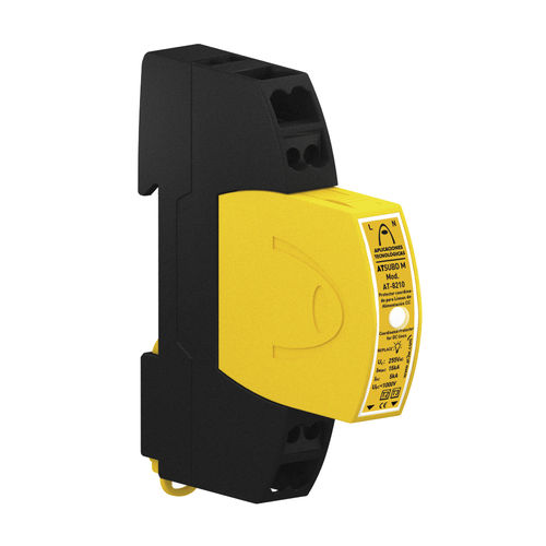 Type 2 surge arrester - ATSUB-D M 3/4 DIN-120 - Aplicaciones Tecnológicas, S.A. - type 3 / for power supplies / compact