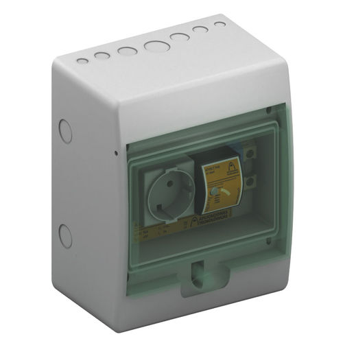Type 2 surge arrester - ATCOMBO 230M - Aplicaciones Tecnológicas, S.A. - type 3 / for power supplies / compact