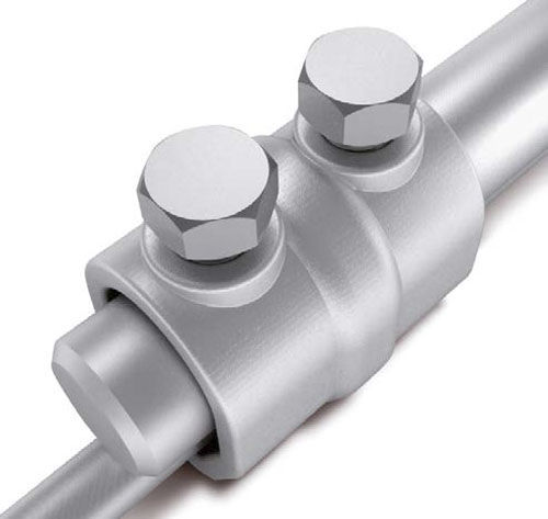 Connection bushing - AT-015F - Aplicaciones Tecnológicas, S.A. - grounding / screw-locked / locking