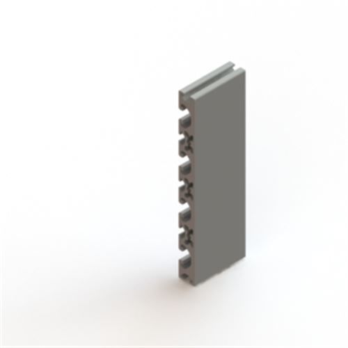 Aluminum profile - BASE08E0195 - elcom SAS - rectangular / construction / lightweight