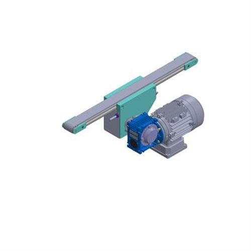Belt conveyor - C02020000 - elcom SAS - V / accumulation / electric drive