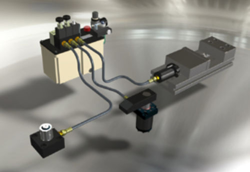 Air-driven pneumo-hydraulic unit - 5C - Tecnofluid Engineering SrL