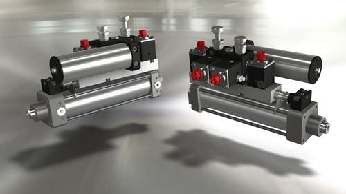 Hydraulic for pneumatic cylinders speed regulator - 4-1585-49 series - Tecnofluid Engineering SrL - electric