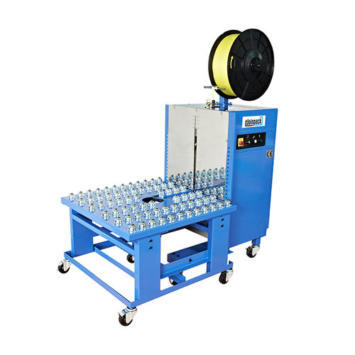 Semi-automatic strapping machine - S-315YT - Jia-In Industry - for packaging / for wire coils / for tires
