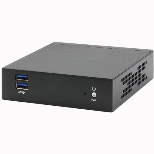 Desktop network appliance - FWS-2277  - AAEON - compact / Intel® Celeron® N3350 / fanless