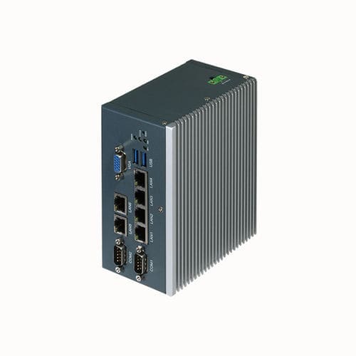 Desktop network appliance - ICS-6270 - AAEON - DIN rail / Intel® Celeron® N3350 / gigabit Ethernet