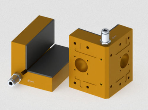 Air bearing unit - OAV90DG50 - OAV Air Bearings - aluminium / maintenance-free