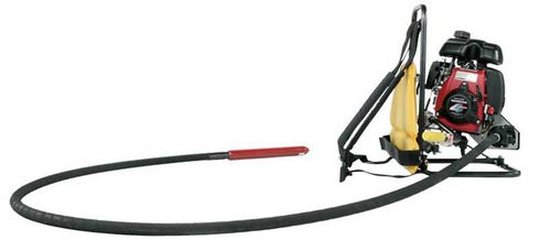 Gasoline engine vibrator - BP50 - Allen Engineering Corporation - for concrete / backpack