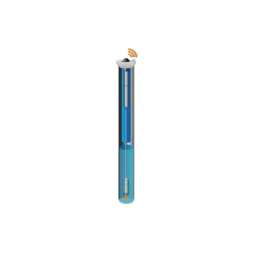 Hydrostatic level sensor - NLM0PDS0 - NIVUS GmbH - for water / 4-20 mA / 2-wire