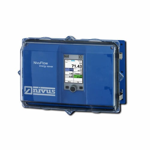 Energy-saving flow meter - NivuFlow  - NIVUS GmbH - variable-area / volume / for water