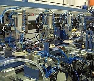 Capacitor discharge welding line - PT110 - Proge Group - in-line / stud