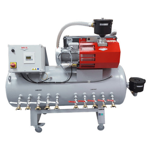 Lubricated vacuum unit - COMPOSITIVAC series - MIL'S - rotary vane pump / for composites