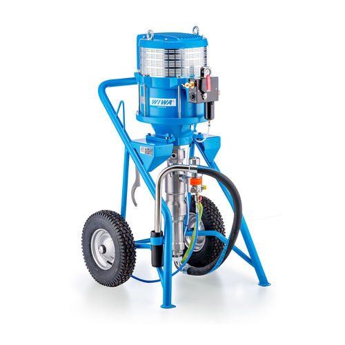 Mobile spray unit - HERKULES GX - WIWA - paint / airless / high-pressure