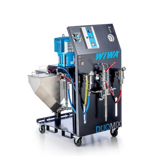 Mobile spray unit - DUOMIX 270 GX - WIWA - paint / polyurethane / airless