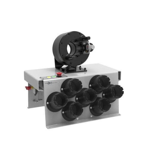 Hose crimping machine - S CRIMP 137 (SE28) - TECHMAFLEX - hydraulic hose / connector / semi-automatic