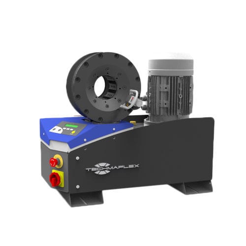 Cable crimping machine - AUTOCRIMP 108 ECO - TECHMAFLEX - for wires / for hoses / hydraulic hose