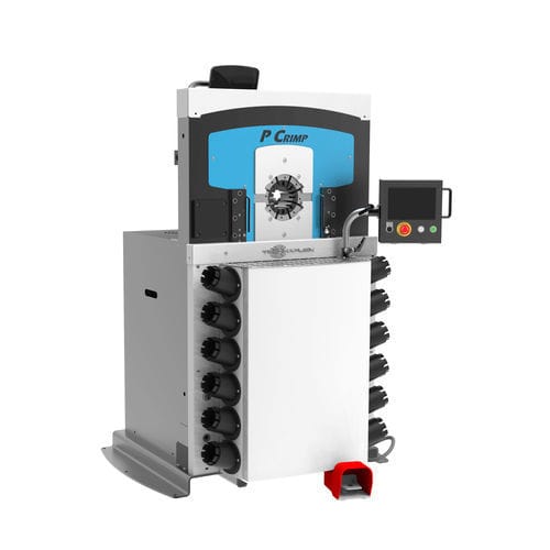 Hose crimping machine - P CRIMP 320 - TECHMAFLEX - hydraulic hose / connector / nut