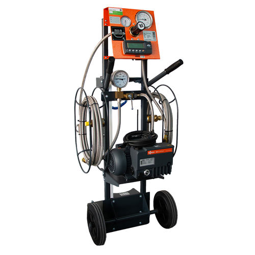 SF6 gas evacuating and refilling device - 3-001-4-R122 series - DILO Armaturen und Anlagen GmbH - mobile / cylinder cart / with electronic weighing scale