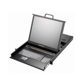 LCD monitor - CLS-19KVM816 - PKTRONICS GROUP - TFT / touch / industrial