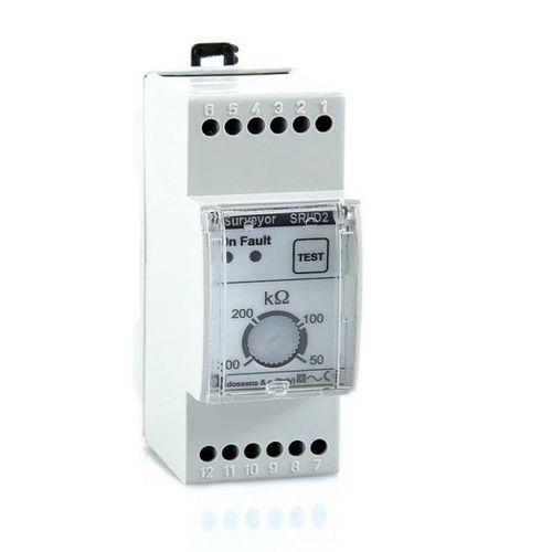 AC network insulation monitor SRI/D2 DOSSENA for threephase